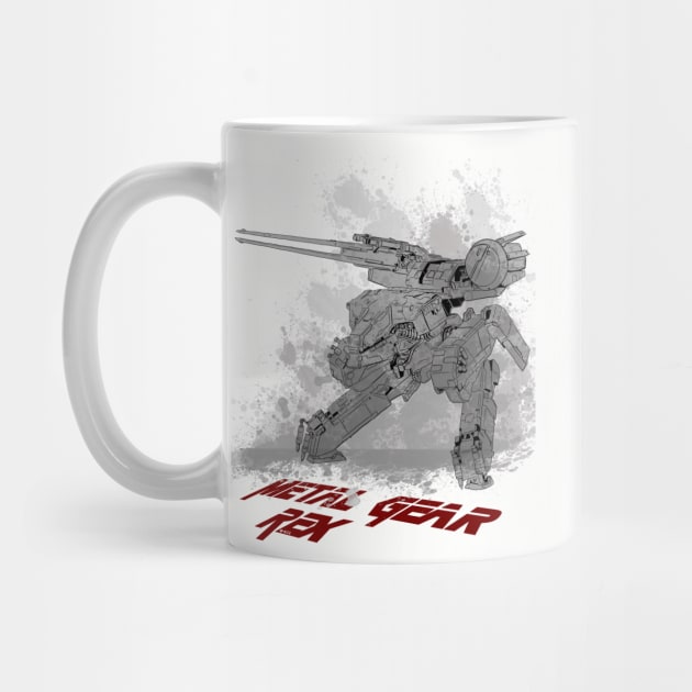 Metal gear Rex by bside7715